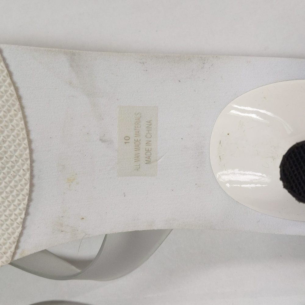 Candie's, white jelly like kitten heels. Sz 10 - Picture 6 of 7